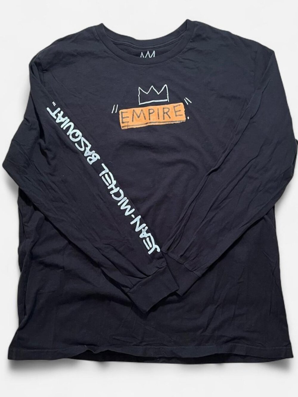 Jean-Michel Basquiat “Empire” Long Sleeve Graphic T-Shirt Size 2XL - Picture 3 of 5